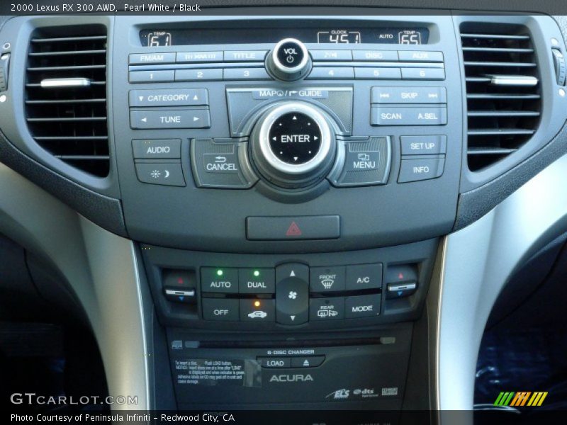 Pearl White / Black 2000 Lexus RX 300 AWD