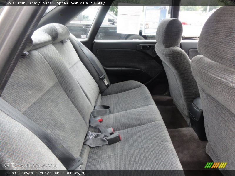 Spruce Pearl Metallic / Gray 1998 Subaru Legacy L Sedan