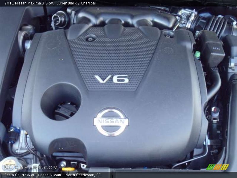 Super Black / Charcoal 2011 Nissan Maxima 3.5 SV