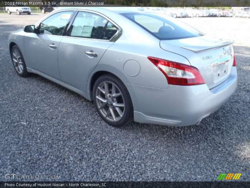 Brilliant Silver / Charcoal 2011 Nissan Maxima 3.5 SV