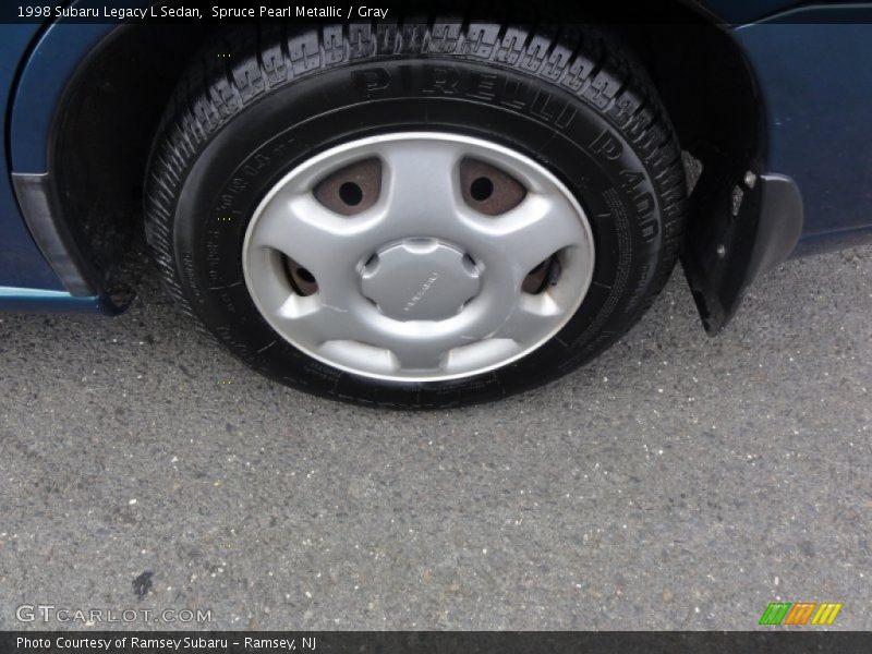 Spruce Pearl Metallic / Gray 1998 Subaru Legacy L Sedan