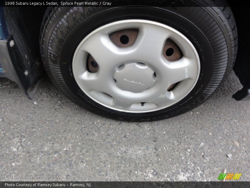 Spruce Pearl Metallic / Gray 1998 Subaru Legacy L Sedan