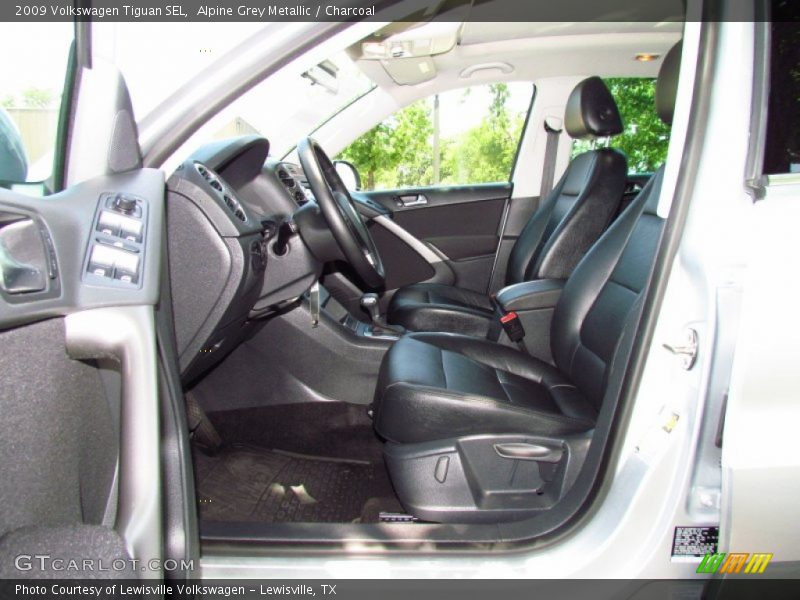Alpine Grey Metallic / Charcoal 2009 Volkswagen Tiguan SEL
