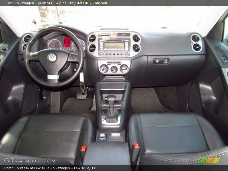 Alpine Grey Metallic / Charcoal 2009 Volkswagen Tiguan SEL
