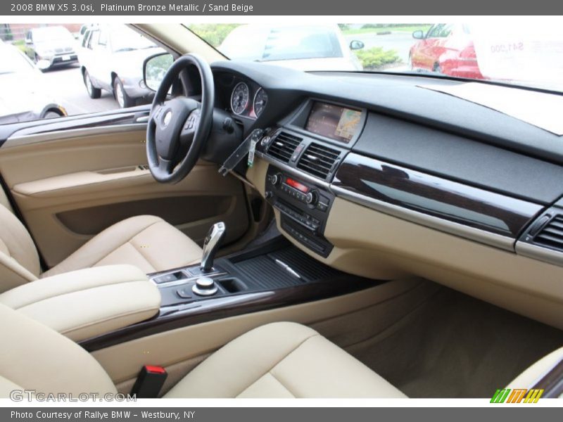 Platinum Bronze Metallic / Sand Beige 2008 BMW X5 3.0si