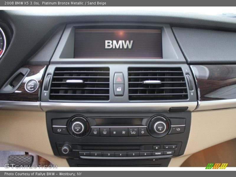 Platinum Bronze Metallic / Sand Beige 2008 BMW X5 3.0si