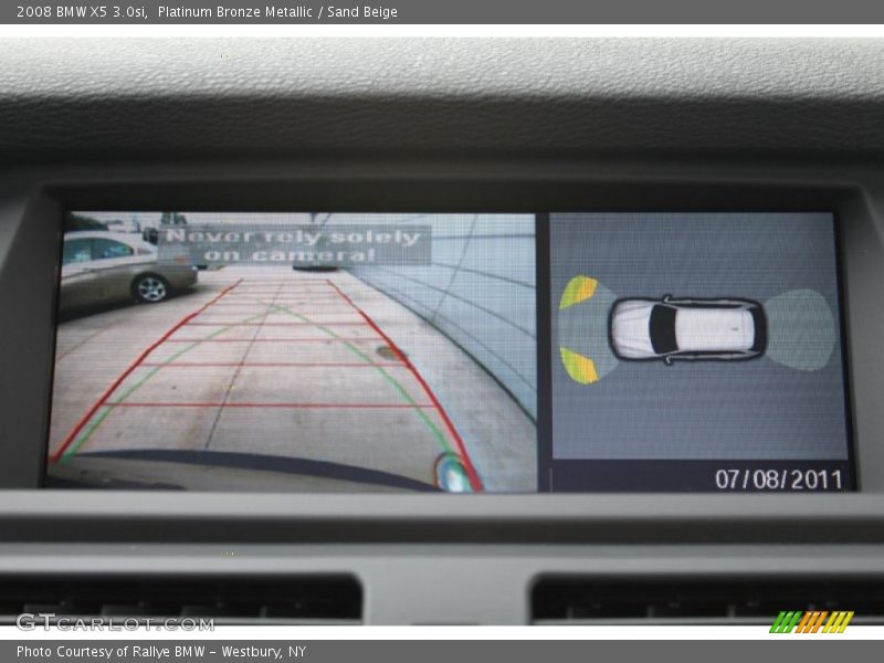 Platinum Bronze Metallic / Sand Beige 2008 BMW X5 3.0si