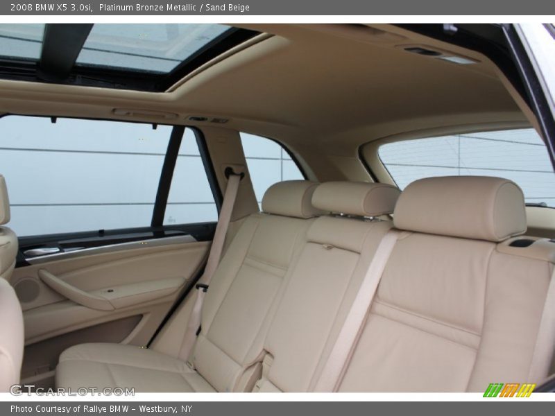 Platinum Bronze Metallic / Sand Beige 2008 BMW X5 3.0si