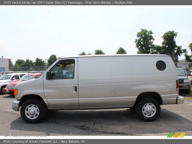  2003 E Series Van E350 Super Duty XLT Passenger Silver Birch Metallic