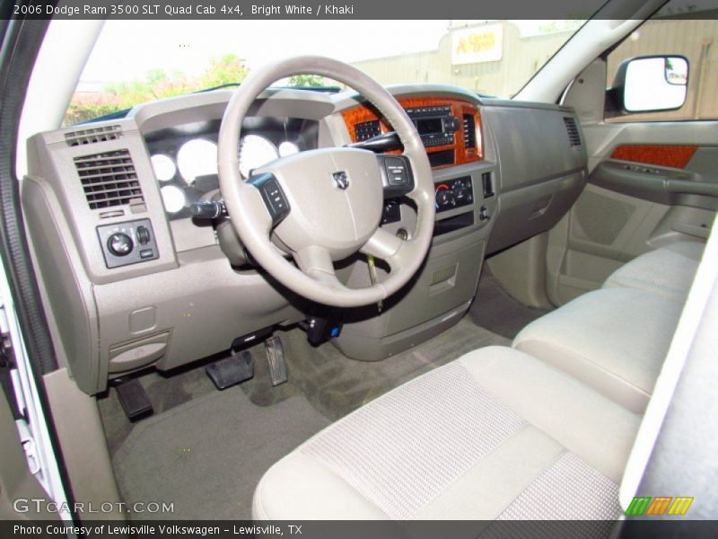 Khaki Interior - 2006 Ram 3500 SLT Quad Cab 4x4 