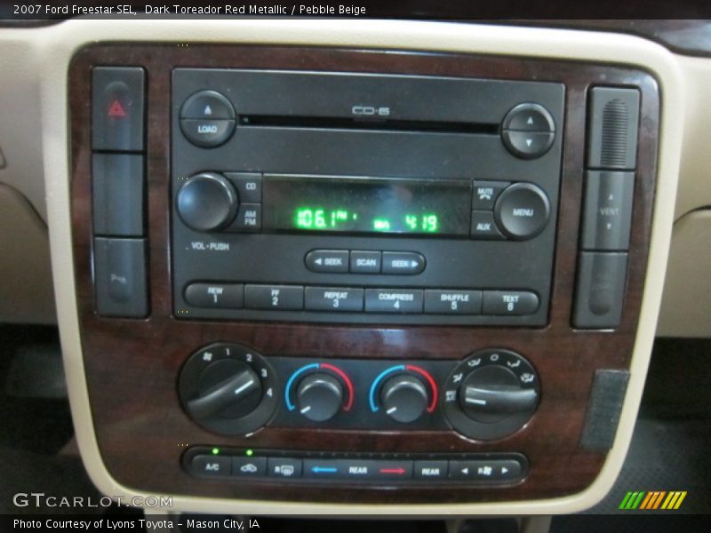 Dark Toreador Red Metallic / Pebble Beige 2007 Ford Freestar SEL