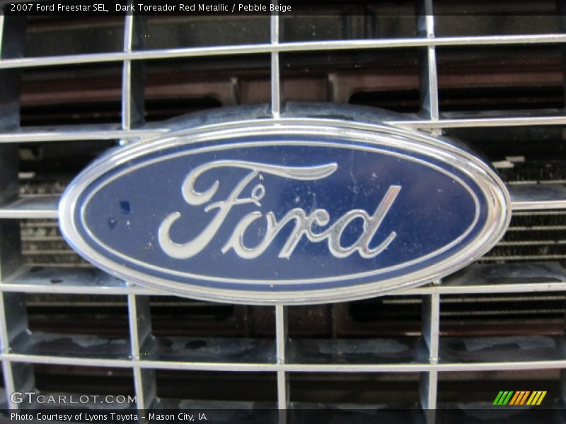 Dark Toreador Red Metallic / Pebble Beige 2007 Ford Freestar SEL
