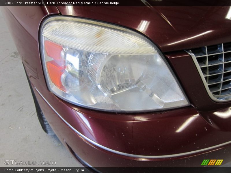 Dark Toreador Red Metallic / Pebble Beige 2007 Ford Freestar SEL