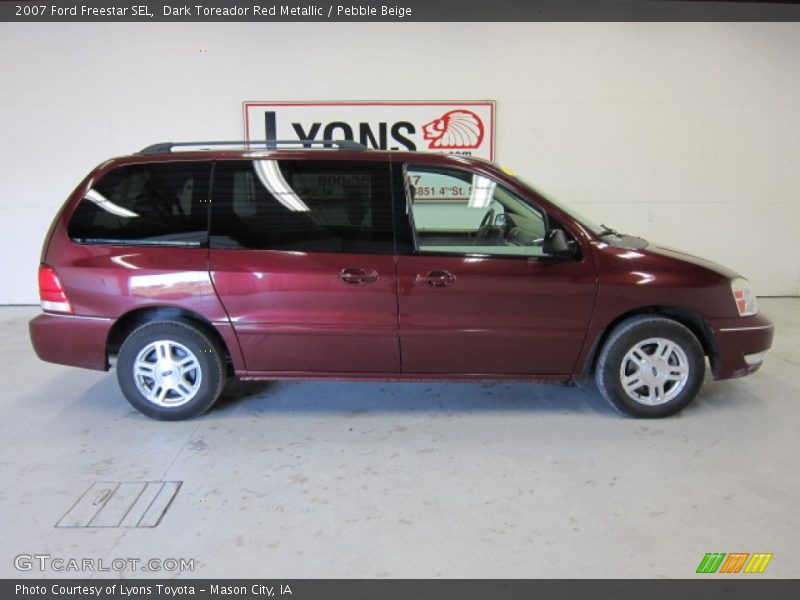 Dark Toreador Red Metallic / Pebble Beige 2007 Ford Freestar SEL