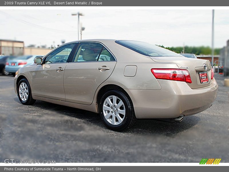 Desert Sand Metallic / Bisque 2009 Toyota Camry XLE V6