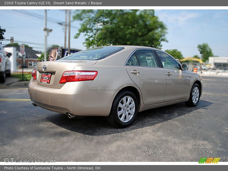 Desert Sand Metallic / Bisque 2009 Toyota Camry XLE V6