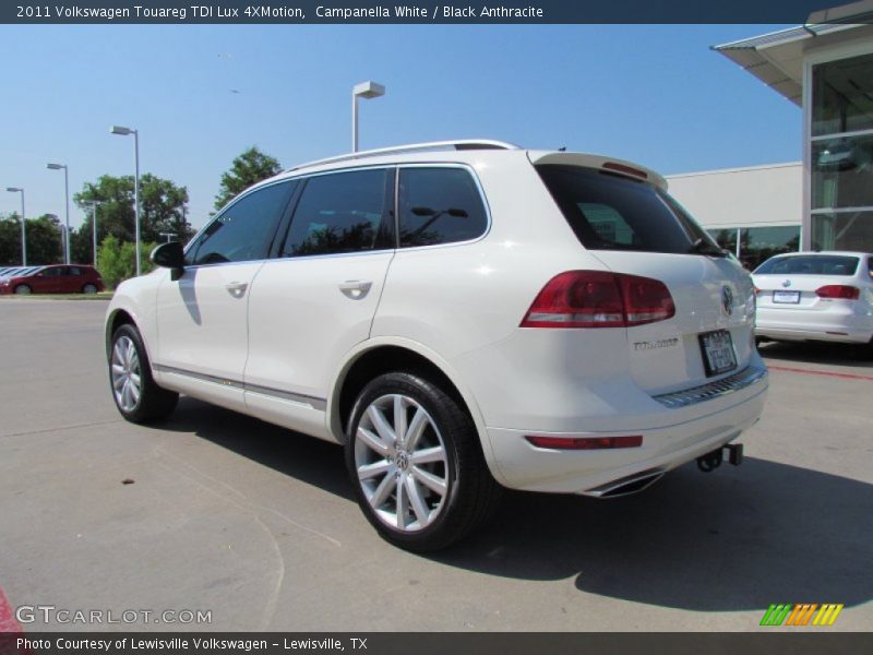 Campanella White / Black Anthracite 2011 Volkswagen Touareg TDI Lux 4XMotion