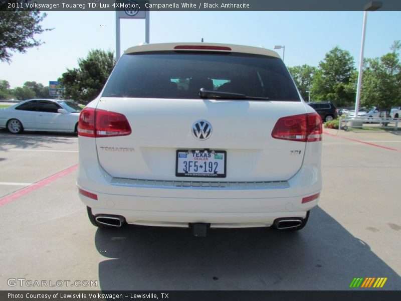 Campanella White / Black Anthracite 2011 Volkswagen Touareg TDI Lux 4XMotion