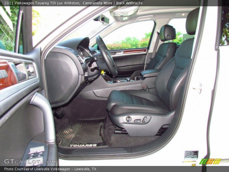 Campanella White / Black Anthracite 2011 Volkswagen Touareg TDI Lux 4XMotion