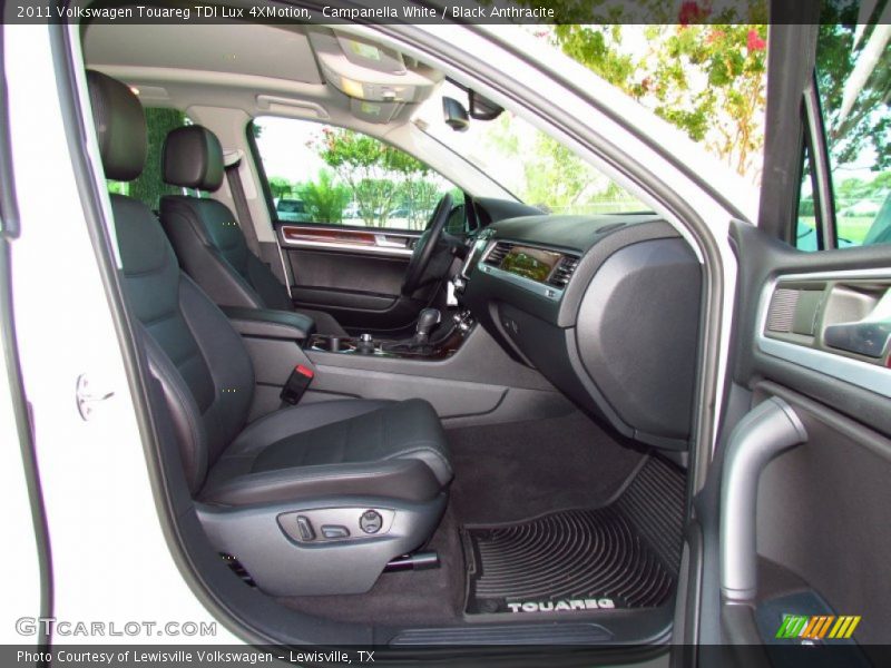 Campanella White / Black Anthracite 2011 Volkswagen Touareg TDI Lux 4XMotion