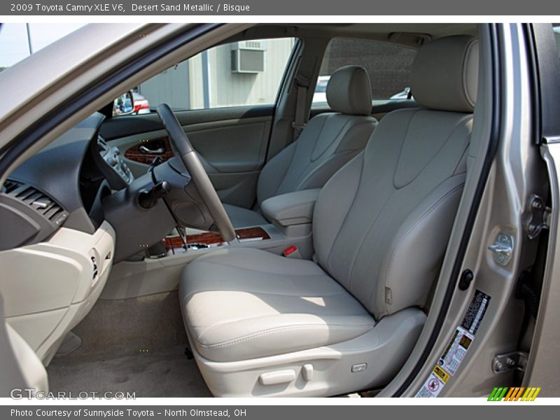 Desert Sand Metallic / Bisque 2009 Toyota Camry XLE V6