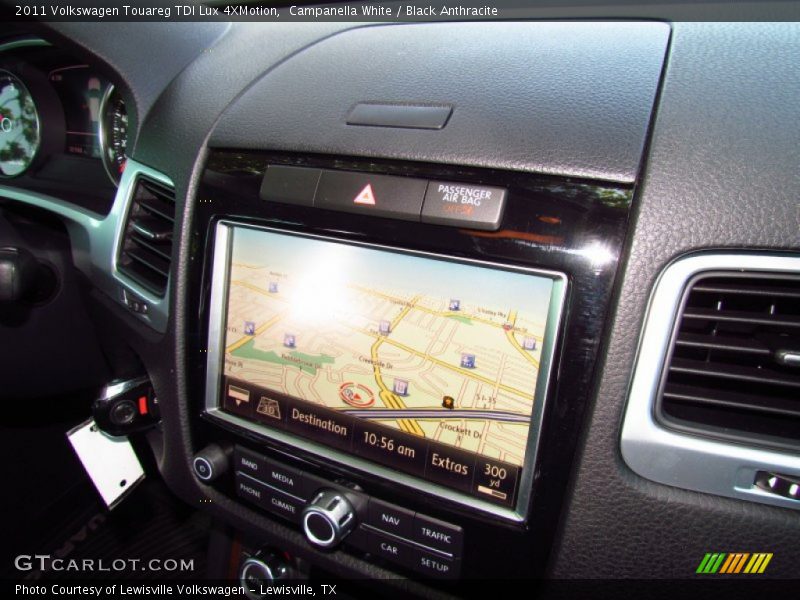 Campanella White / Black Anthracite 2011 Volkswagen Touareg TDI Lux 4XMotion
