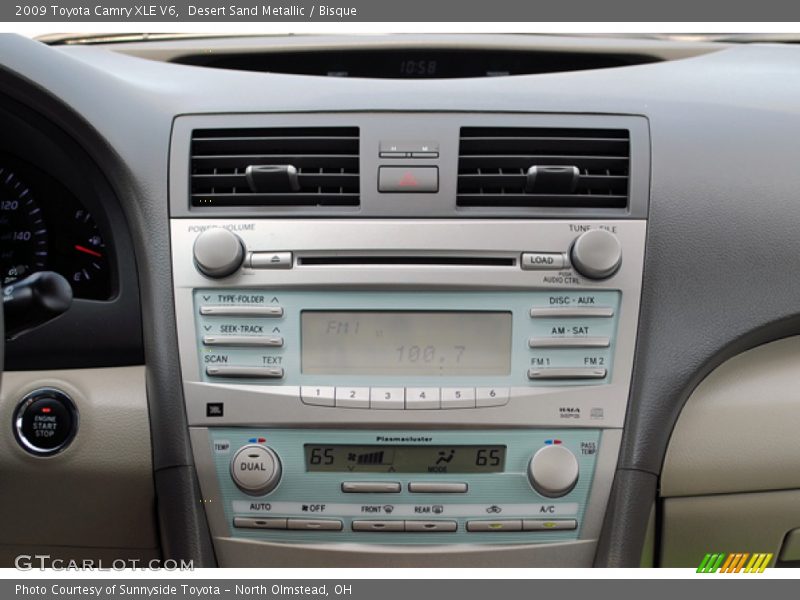 Desert Sand Metallic / Bisque 2009 Toyota Camry XLE V6
