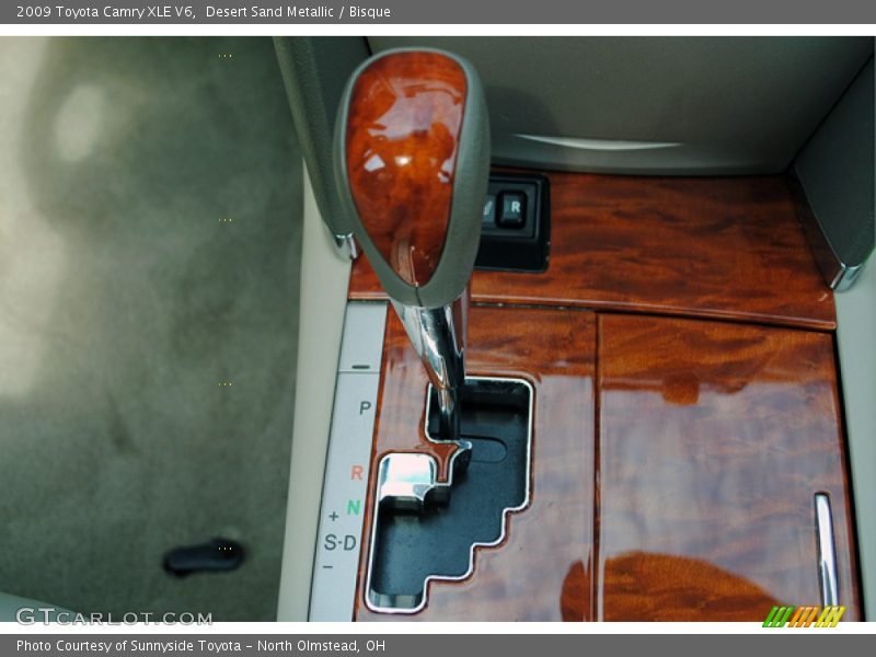 Desert Sand Metallic / Bisque 2009 Toyota Camry XLE V6
