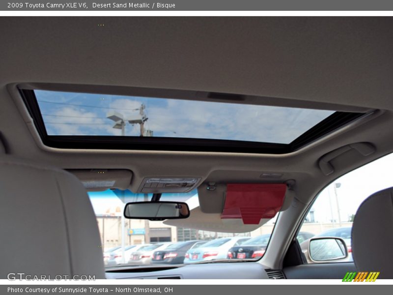 Desert Sand Metallic / Bisque 2009 Toyota Camry XLE V6