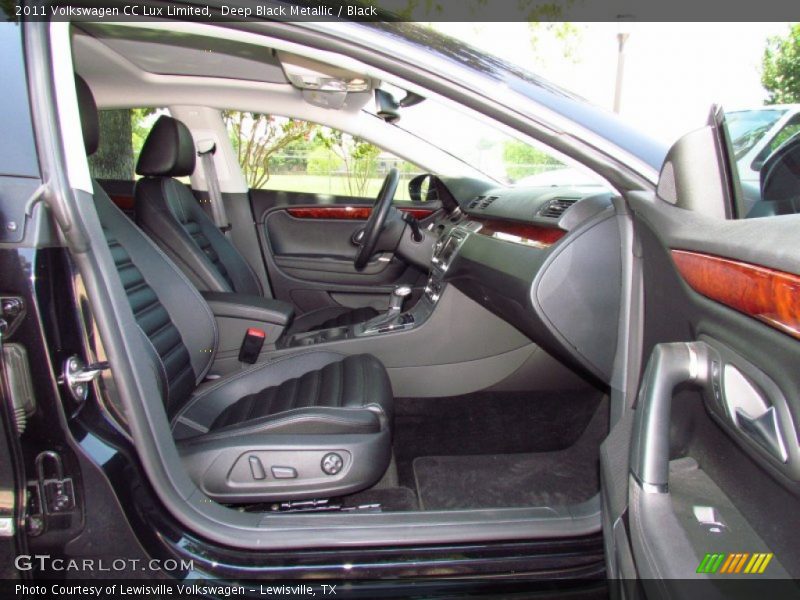 Deep Black Metallic / Black 2011 Volkswagen CC Lux Limited