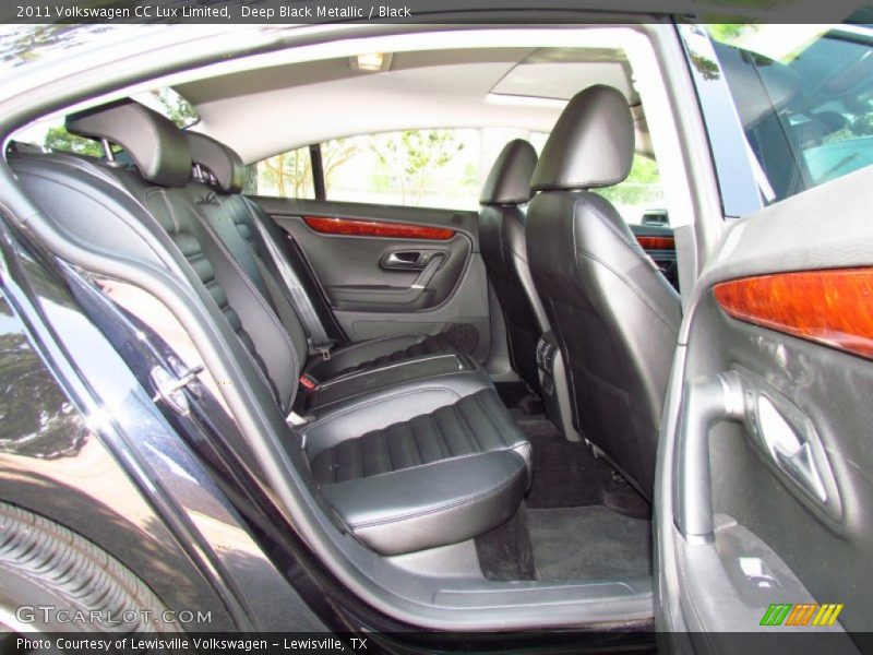 Deep Black Metallic / Black 2011 Volkswagen CC Lux Limited