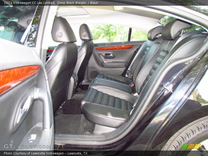 Deep Black Metallic / Black 2011 Volkswagen CC Lux Limited