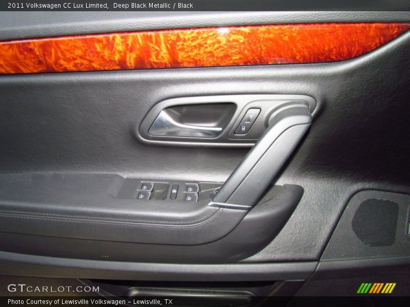Deep Black Metallic / Black 2011 Volkswagen CC Lux Limited