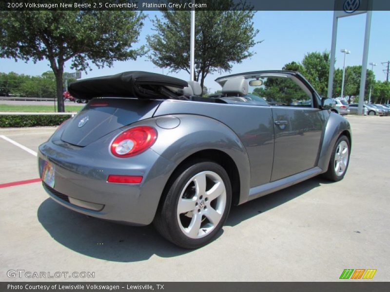 Platinum Grey / Cream 2006 Volkswagen New Beetle 2.5 Convertible