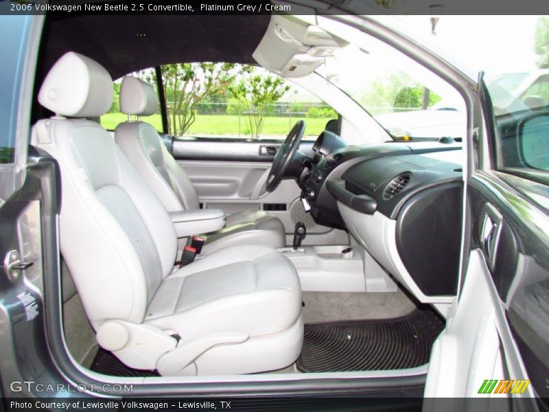Platinum Grey / Cream 2006 Volkswagen New Beetle 2.5 Convertible