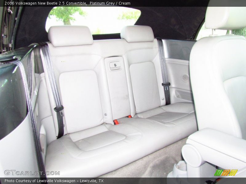Platinum Grey / Cream 2006 Volkswagen New Beetle 2.5 Convertible