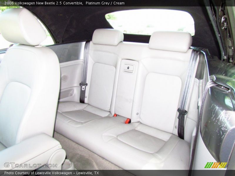 Platinum Grey / Cream 2006 Volkswagen New Beetle 2.5 Convertible