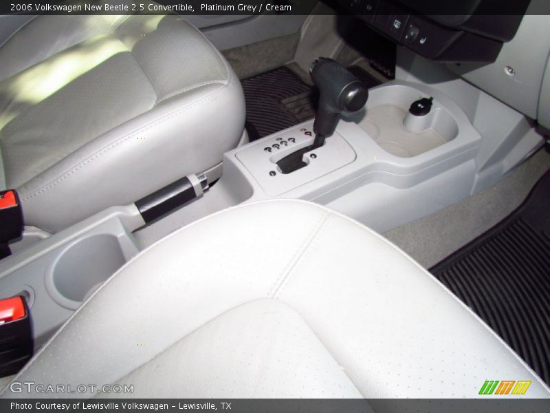 Platinum Grey / Cream 2006 Volkswagen New Beetle 2.5 Convertible