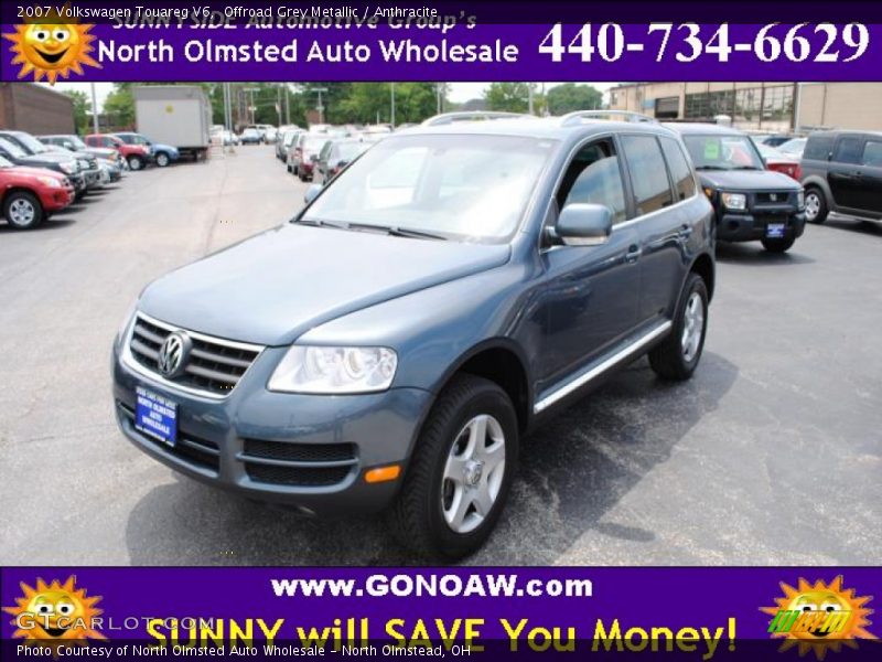Offroad Grey Metallic / Anthracite 2007 Volkswagen Touareg V6