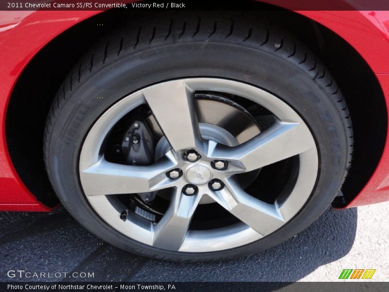 Victory Red / Black 2011 Chevrolet Camaro SS/RS Convertible