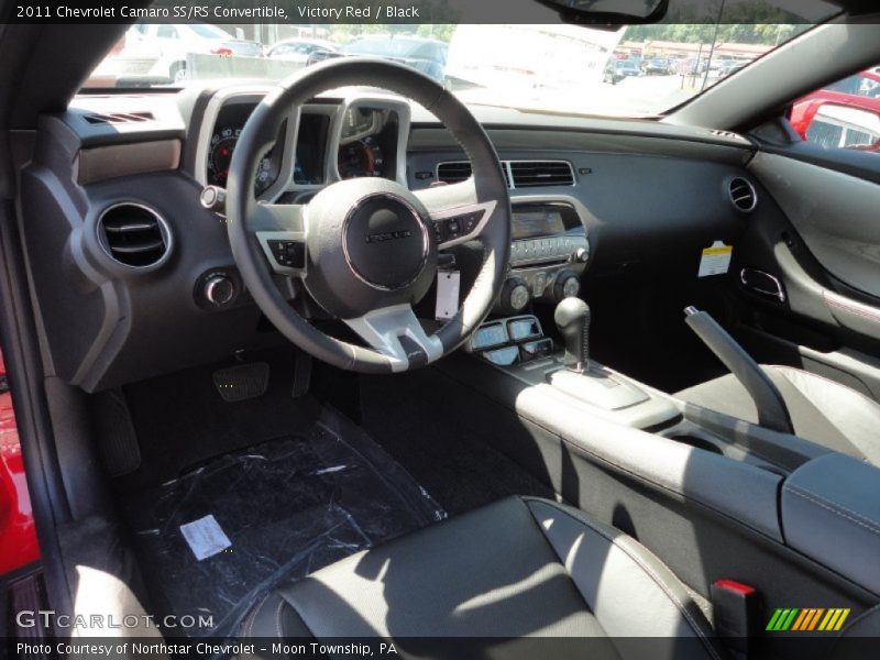 Victory Red / Black 2011 Chevrolet Camaro SS/RS Convertible