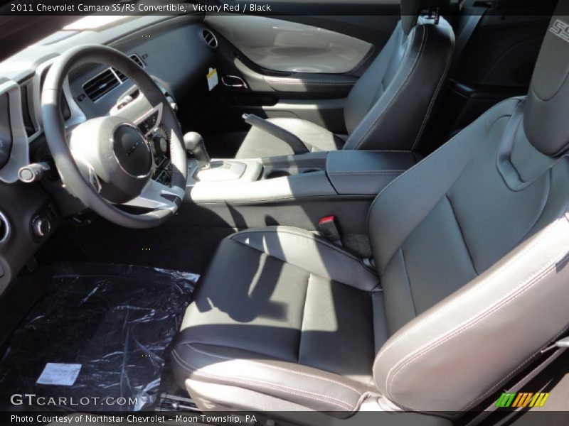 Victory Red / Black 2011 Chevrolet Camaro SS/RS Convertible