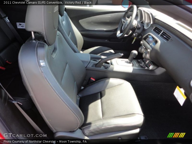 Victory Red / Black 2011 Chevrolet Camaro SS/RS Convertible