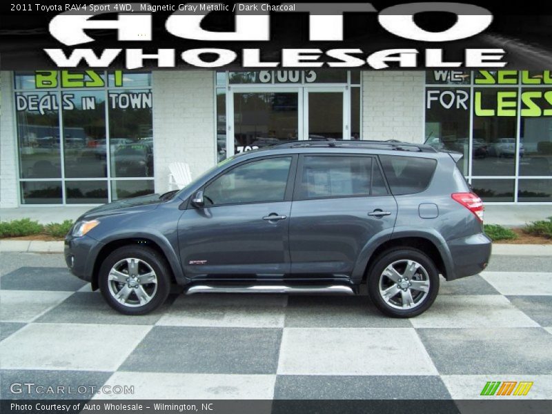 Magnetic Gray Metallic / Dark Charcoal 2011 Toyota RAV4 Sport 4WD