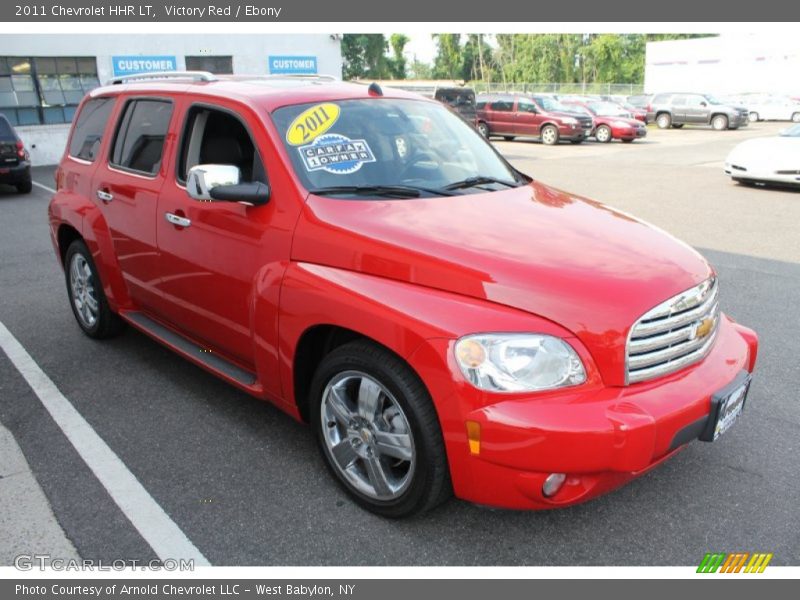 Victory Red / Ebony 2011 Chevrolet HHR LT