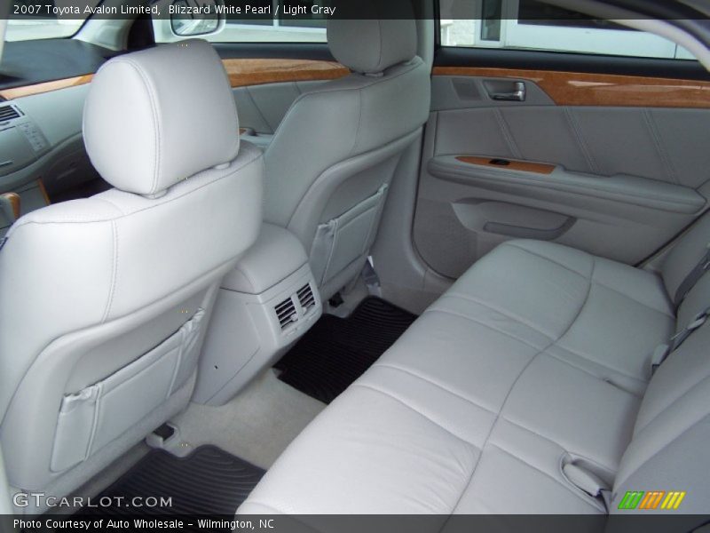 Blizzard White Pearl / Light Gray 2007 Toyota Avalon Limited