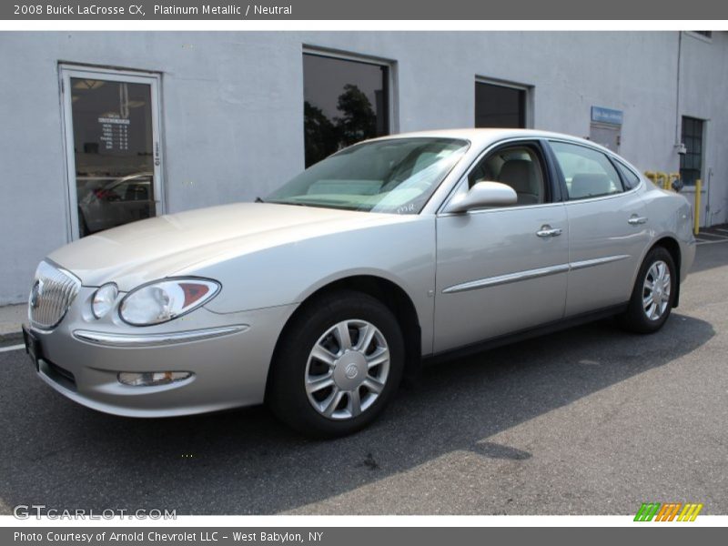 Platinum Metallic / Neutral 2008 Buick LaCrosse CX