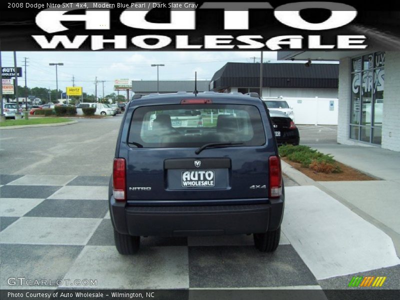 Modern Blue Pearl / Dark Slate Gray 2008 Dodge Nitro SXT 4x4