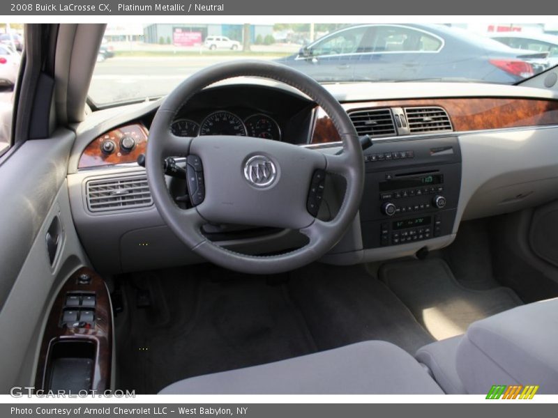 Platinum Metallic / Neutral 2008 Buick LaCrosse CX