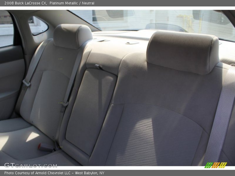 Platinum Metallic / Neutral 2008 Buick LaCrosse CX